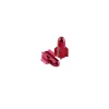 Bouchons De Valve TUN'R Aluminium Rocket Rouges - La Paire -France Accessoires Vélo Soldes Boutique bouchons de valve tun r aluminium rocket rouges la paire