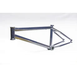 ProperBikeCo CADRE PROPER TECMATIK CHROME BLUE -France Accessoires Vélo Soldes Boutique cadre proper tecmatik chrome blue 1