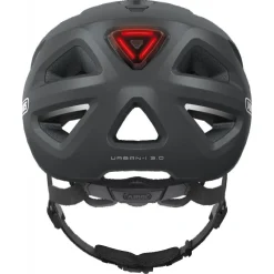 CASQUE ABUS URBAN-I 3.0 S T51-55 Titan -France Accessoires Vélo Soldes Boutique casque abus urban i 30 s t51 55 blk 2