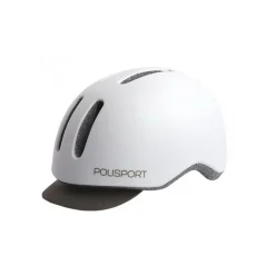 Casque POLISPORT Commuter L 58-61CM Blanc