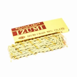 Chaîne Pignon Fixe IZUMI Standard Track ES410GP Or -France Accessoires Vélo Soldes Boutique chaine pignon fixe izumi standard track es410gp or 2