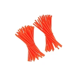 Generique COUVRES RAYONS G2A ORANGE FLUO X80 Pièces