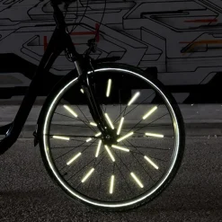 COUVRES RAYONS RÉFLÉCHISSANTS RAINETTE Fluo X12 Pièces 10 COUVRES RAYONS RÉFLÉCHISSANTS RAINETTE Fluo X12 Pièces -France Accessoires Vélo Soldes Boutique couvres rayons reflechissants rainette fluo x12 pieces 2