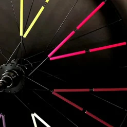 COUVRES RAYONS RÉFLÉCHISSANTS RAINETTE Multicolore X12 Pièces -France Accessoires Vélo Soldes Boutique couvres rayons reflechissants rainette multicolore x12 pieces 6