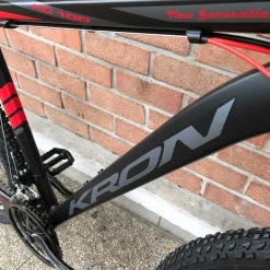 Generique Custom VTT KRON 26" CUSTOM Rouge -France Accessoires Vélo Soldes Boutique custom vtt kron 26 custom rouge 3