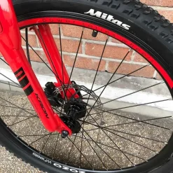 Generique Custom VTT KRON 26" CUSTOM Rouge -France Accessoires Vélo Soldes Boutique custom vtt kron 26 custom rouge 4