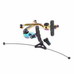 Freins KHE U-Brakes Neochrome-oilslick -France Accessoires Vélo Soldes Boutique freins promax u brakes avant noirs 2