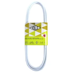 KBLE GAINE FREIN TEFLONEE BLANCHE DIAM. 5mm - 2 METRES