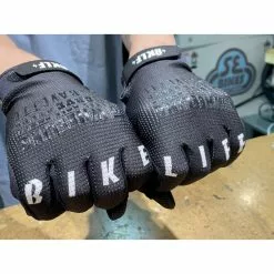 Gants BIKELIFE 'Trick List' Noirs -France Accessoires Vélo Soldes Boutique gants bikelife trick list noirs 7