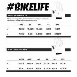Gants BIKELIFE 'Trick List' Kids Noirs -France Accessoires Vélo Soldes Boutique gants bikelife tricklist kids noirs 2