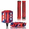 Demolition Parts Pack DEMOLITION Pédales + Poignées Flangeless Noir-rouge 1 Demolition Parts Pack DEMOLITION Pédales + Poignées Flangeless Noir-rouge -France Accessoires Vélo Soldes Boutique pack demolition pedales poignees flangeless noir rouge