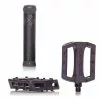 Demolition Parts Pack DEMOLITION Pédales + Poignées Flangeless Noires -France Accessoires Vélo Soldes Boutique pack demolition pedales poignees flangeless noires