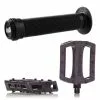 Demolition Parts Pack DEMOLITION Pédales Trooper Noir + Poignées ODI Longneck Std Noir -France Accessoires Vélo Soldes Boutique pack demolition pedales trooper noir poignees odi longneck std noir
