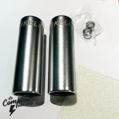 Pack PEGS BIKELIFE Chromés + Grips BIKELIFE Transparents -France Accessoires Vélo Soldes Boutique pack pegs bikelife chromes grips bikelife transparents 2