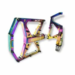 Pédales ICE FAST Butch Aluminium CNC 9/16e Oil Slick -France Accessoires Vélo Soldes Boutique pedales ice fast butch aluminium cnc 916e oil slick 2