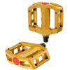 Pédales S&M 101 Aluminium Or -France Accessoires Vélo Soldes Boutique pedales sm 101 aluminium or