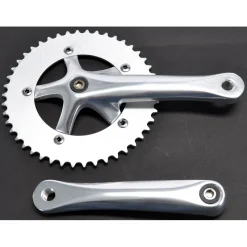 P&A Pédalier Fixie 170mm 46t BCD130 Poli