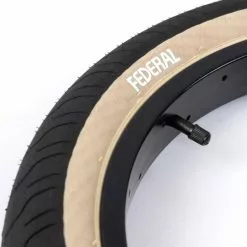Pneu FEDERAL Command 2.40" Noir Flan Tan -France Accessoires Vélo Soldes Boutique pneu federal command 240 noir flan tan 2