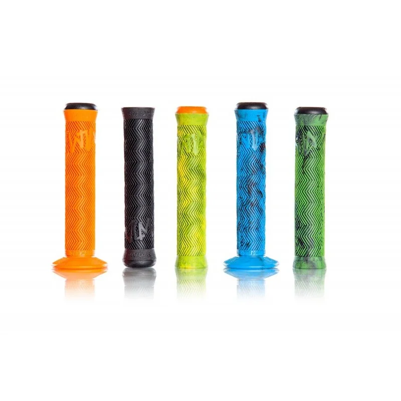 Volume Bikes Poignées VOLUME Flangeless Hunter Orange 4 Volume Bikes Poignées VOLUME Flangeless Hunter Orange – Image 2