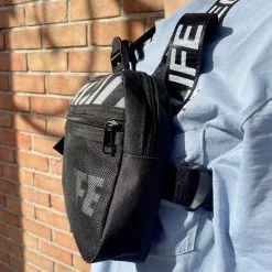 Sacoche BIKELIFE Chest Rig Noire -France Accessoires Vélo Soldes Boutique sacoche bikelife chest rig noire 4