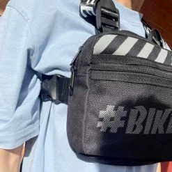 Sacoche BIKELIFE Chest Rig Noire -France Accessoires Vélo Soldes Boutique sacoche bikelife chest rig noire 6