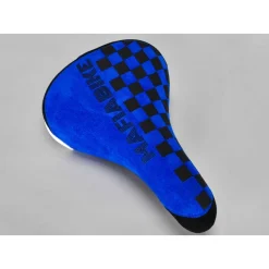 MAFIA BIKES Selle Mafia Bike Checkerboard Bleue -France Accessoires Vélo Soldes Boutique selle mafia bike checkerboard bleue 4