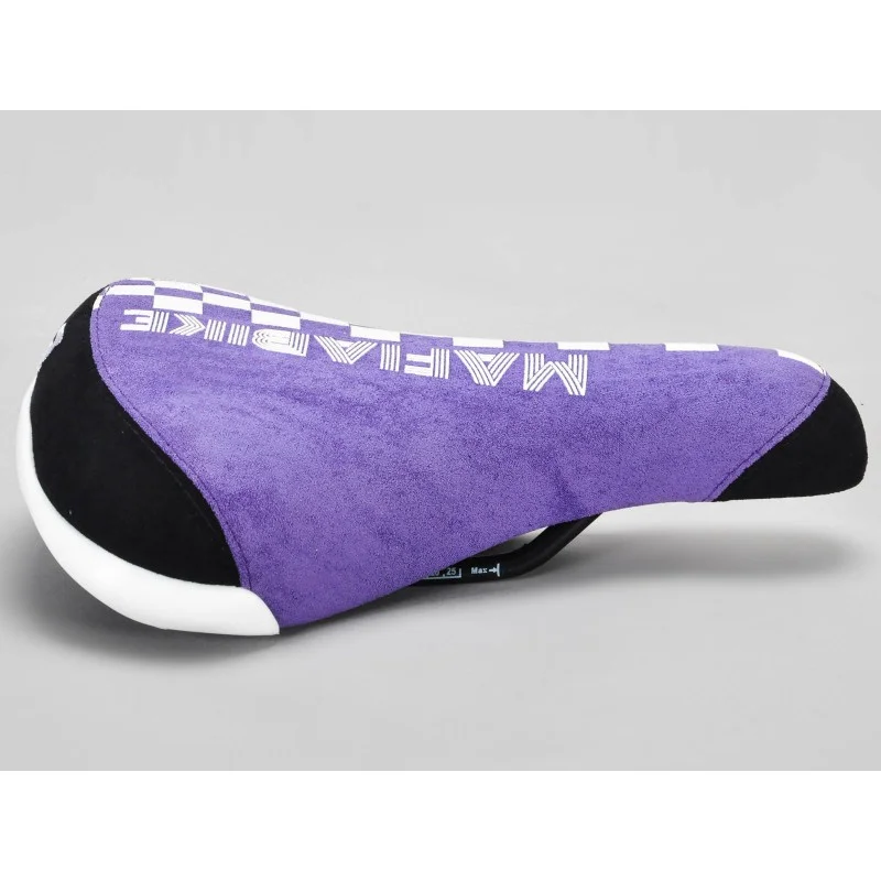 MAFIA BIKES Selle Mafia Bike Checkerboard Violette 4 MAFIA BIKES Selle Mafia Bike Checkerboard Violette – Image 2