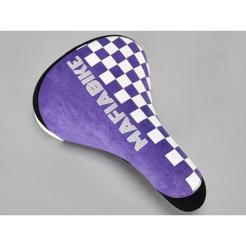 MAFIA BIKES Selle Mafia Bike Checkerboard Violette 7 MAFIA BIKES Selle Mafia Bike Checkerboard Violette – Image 5