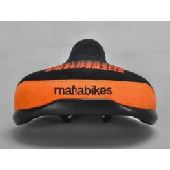 MAFIA BIKES Selle Mafia Bike Fade Noire-Orange -France Accessoires Vélo Soldes Boutique selle mafia bike fade noire orange 3