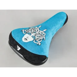 MAFIA BIKES Selle Mafia Bike Medusa Bleue -France Accessoires Vélo Soldes Boutique selle mafia bike medusa bleue 1