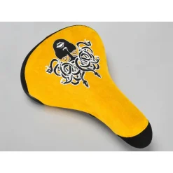 MAFIA BIKES Selle Mafia Bike Medusa Jaune -France Accessoires Vélo Soldes Boutique selle mafia bike medusa jaune 4