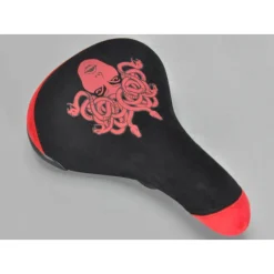 MAFIA BIKES Selle Mafia Bike Medusa Rouge -France Accessoires Vélo Soldes Boutique selle mafia bike medusa rouge 2