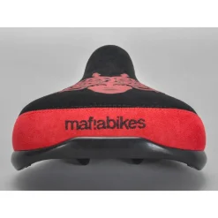 MAFIA BIKES Selle Mafia Bike Medusa Rouge -France Accessoires Vélo Soldes Boutique selle mafia bike medusa rouge 4