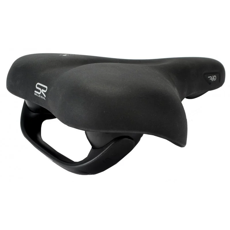 Selle ROYAL Rio Plus Gel City 250x212mm Noire 3 Selle ROYAL Rio Plus Gel City 250x212mm Noire
