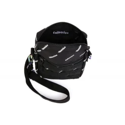 Shoulder Bag COLLECTIVE Repeat Noir -France Accessoires Vélo Soldes Boutique shoulder bag collective repeat noir 1