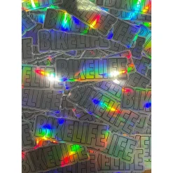 Sticker BIKELIFE Liseré Holographic -France Accessoires Vélo Soldes Boutique sticker bikelife lisere holographic 2