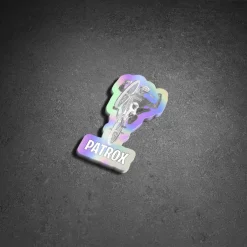 Sticker BIKELIFE Patrox Wheeling Holographic -France Accessoires Vélo Soldes Boutique sticker bikelife patrox wheeling holographic 2
