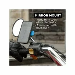 Quad Lock Support Téléphone QUADLOCK Mirror -France Accessoires Vélo Soldes Boutique support telephone quadlock mirror 2