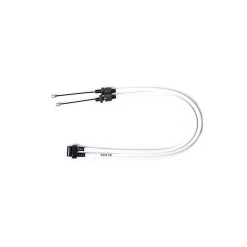Vocal BMX VOCAL PRO DUAL UPPER GYRO CABLE LARGE WHT